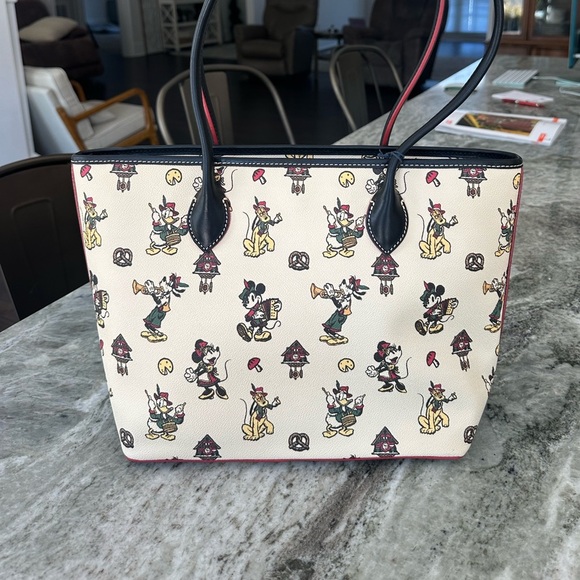 Dooney & Bourke x Disney Epcot World Showcase Germany Tote Bag NWT - Picture 10 of 10